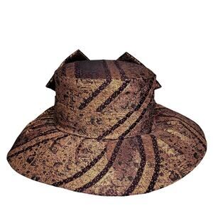 Terramina Church Wedding Derby Hat Bronze